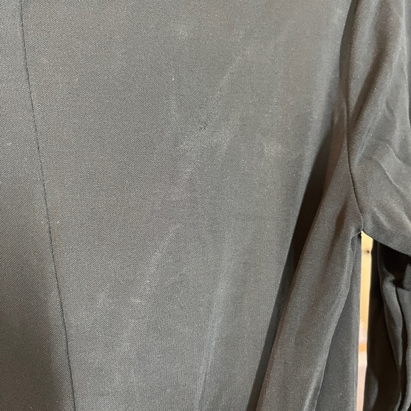 Diane Von Furstenberg DVF Black Tillie Lace Short Romper V Neck Tie Waist 4 - Picture 9 of 15